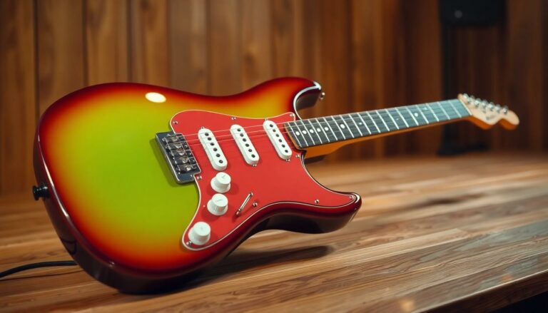 short scale electric guitar